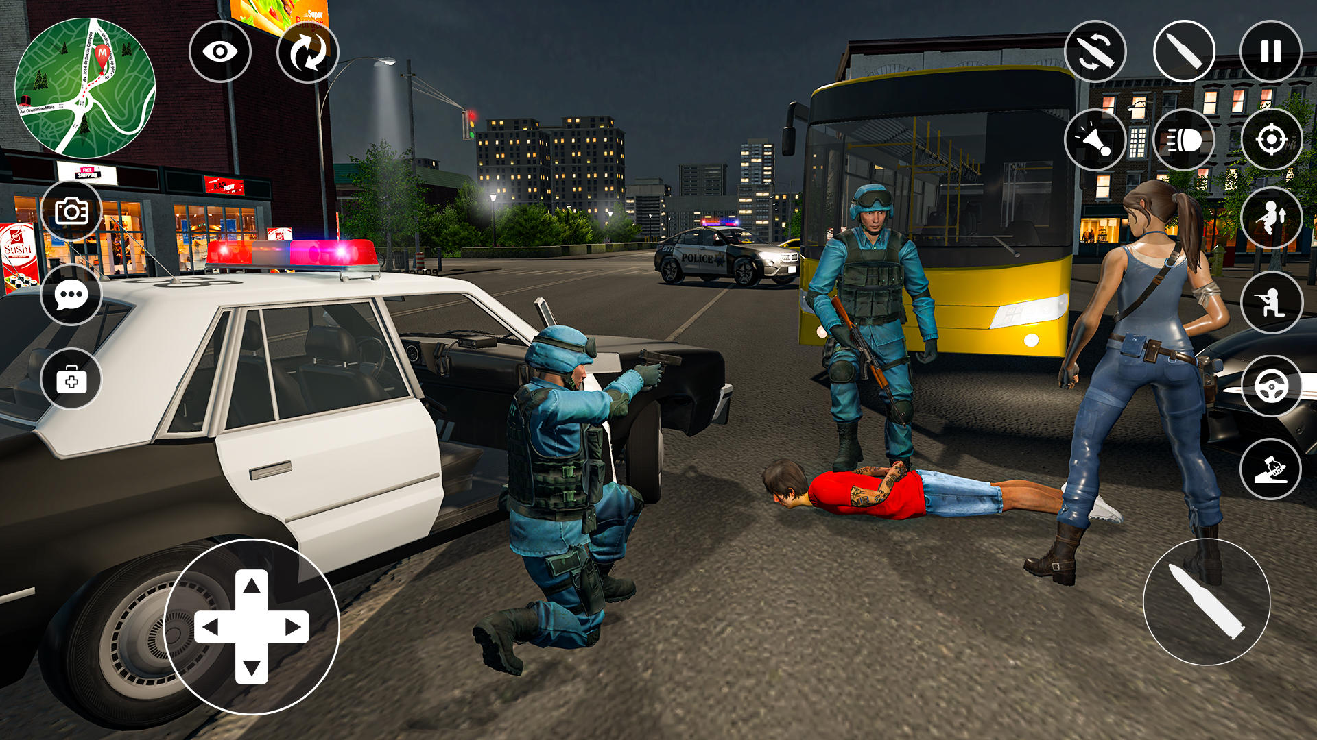 Police Chase Games: Crime City Game Screenshot