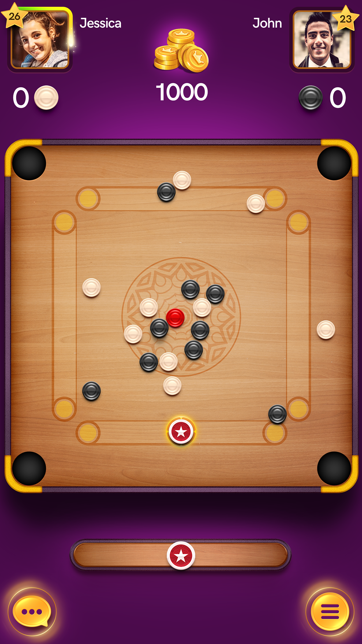 Carrom board game - Carrom online multiplayer para Android - Download