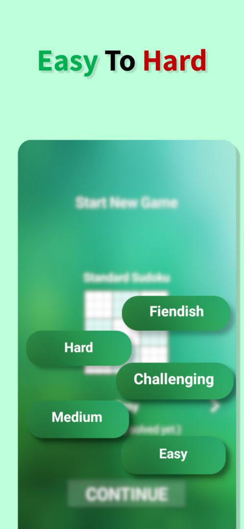 Screenshot of Sudoku offline