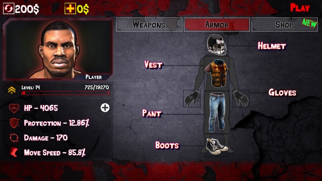 Screenshot of Clash of Zombie