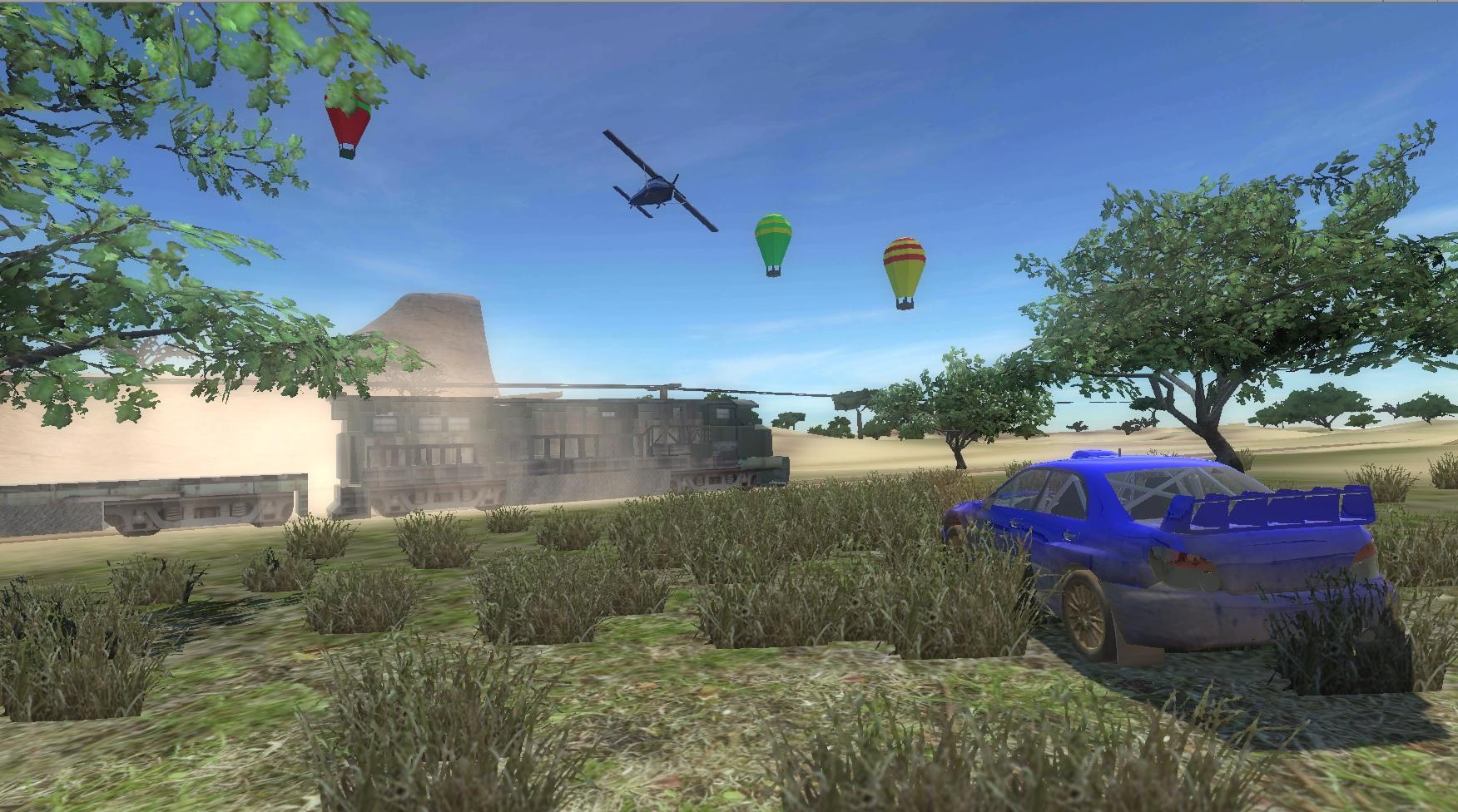 Off-Road Rally Game Screenshot