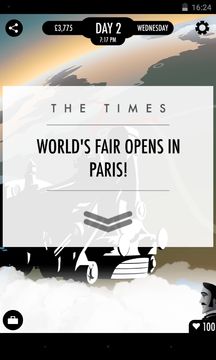 Captura de Tela do Jogo 80 Days