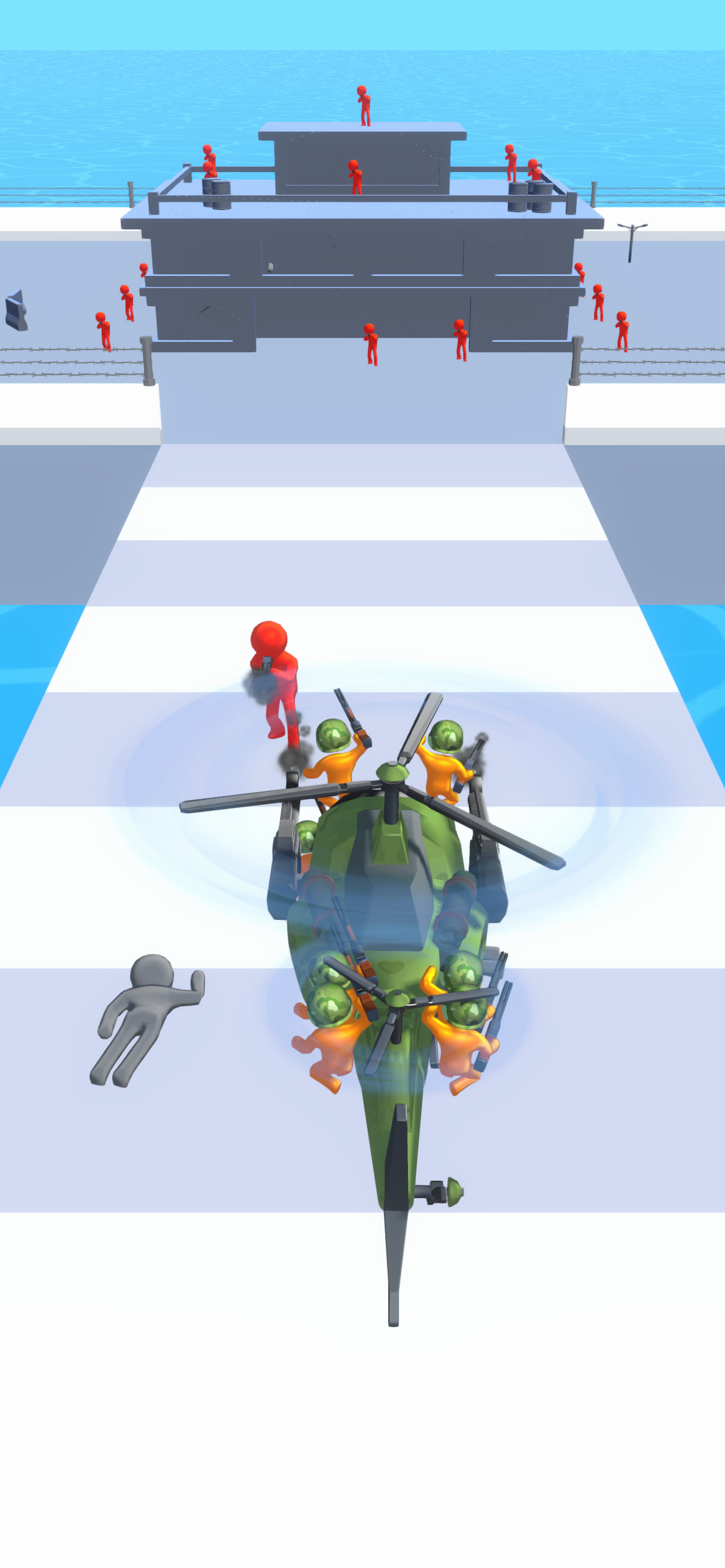 Helicopter Runner Game Screenshot