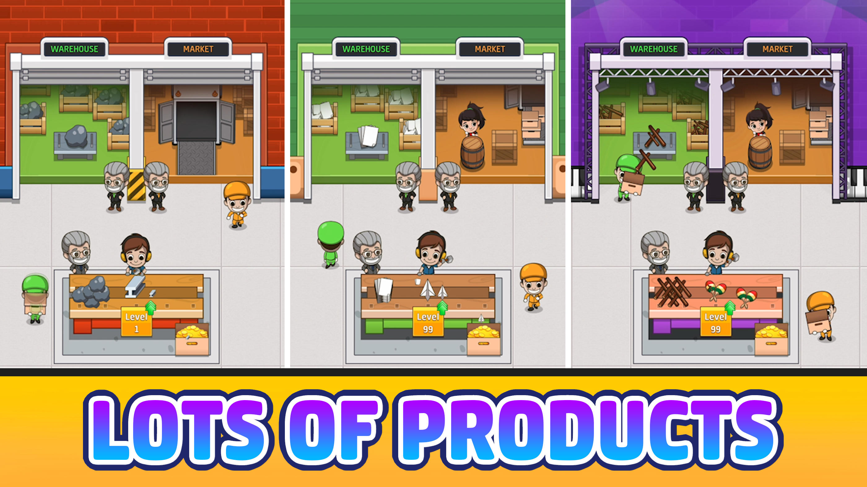 Screenshot 3 of Idle Factory Tycoon: Business! 1.98.0