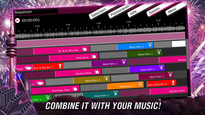 Fireworks Simulator ゲームのスクリーンショット