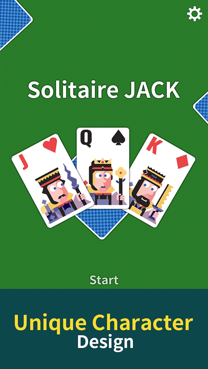 Screenshot 1 of JACK solitaire 0.9.7a
