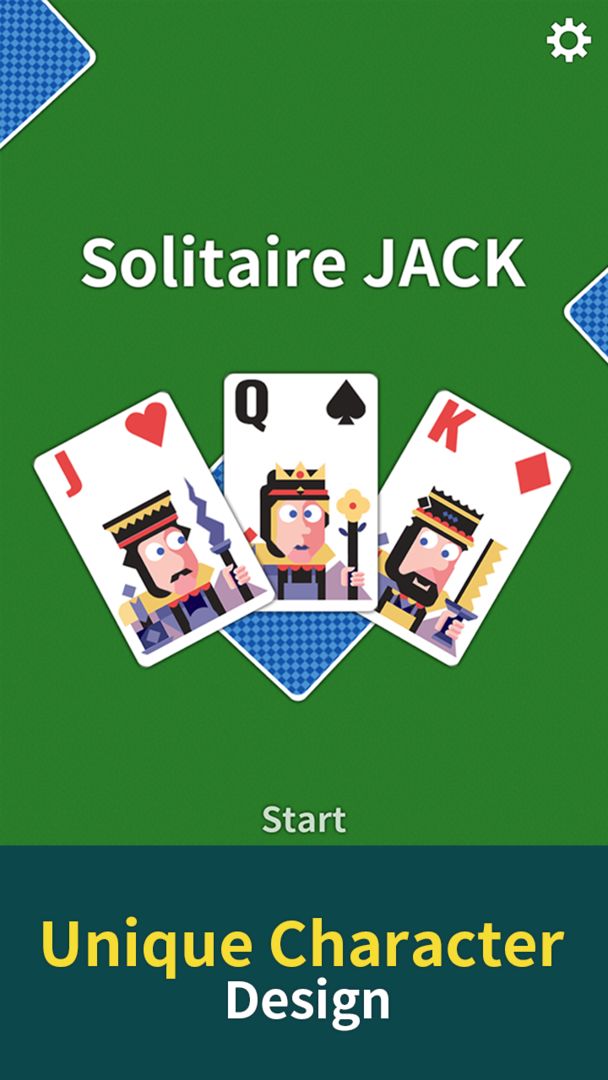 Screenshot of Solitaire JACK