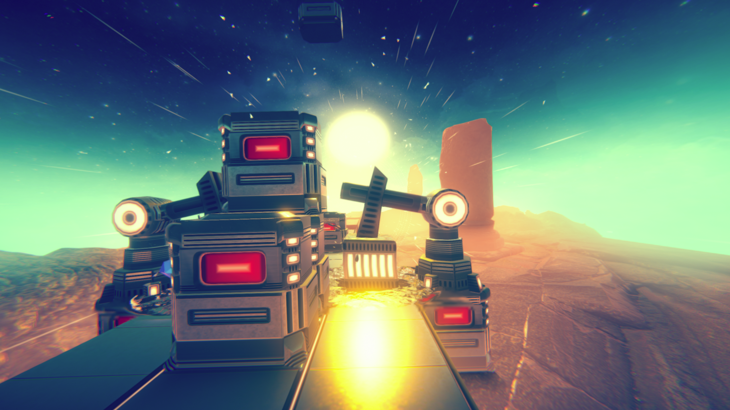 Super Glitch Dash Game Screenshot