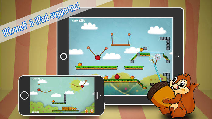 Nuts Physics Game Screenshot