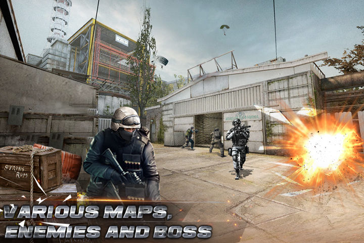 Screenshot of Critical strike - FPS shooting game