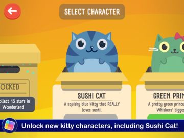 The Big Journey: Cute Cat Adve Game Screenshot