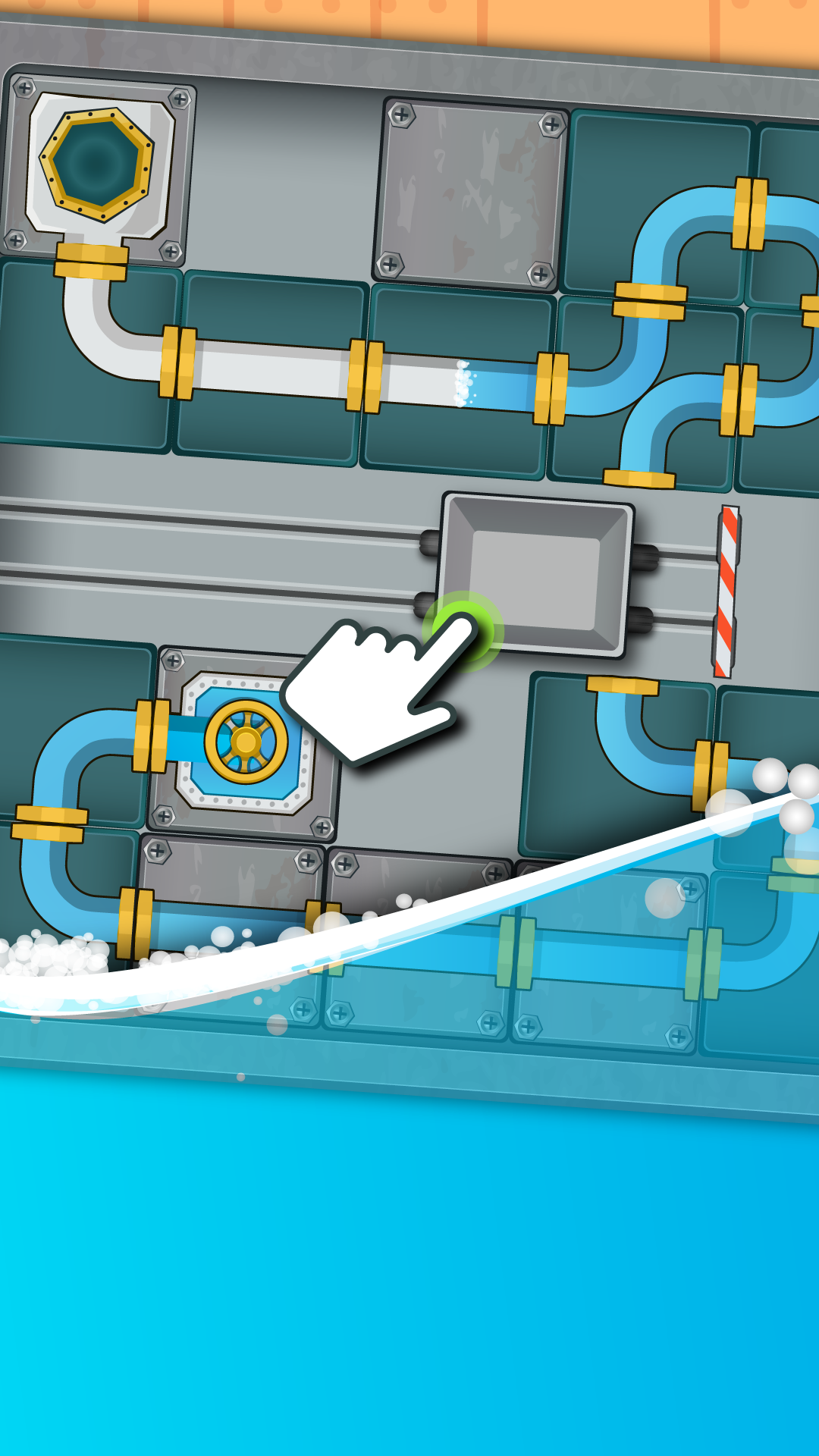 Screenshot of Unblock Water Pipes