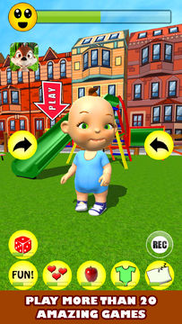 My Baby Babsy Playground Fun Game Screenshot