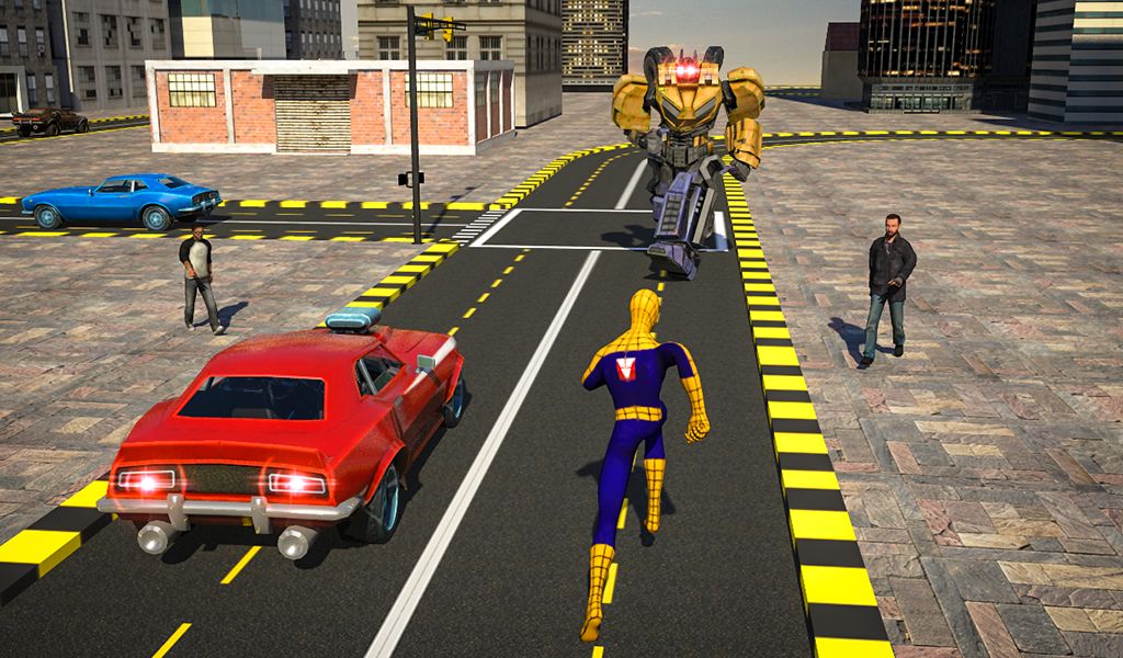 超级英雄机器人 screenshot game