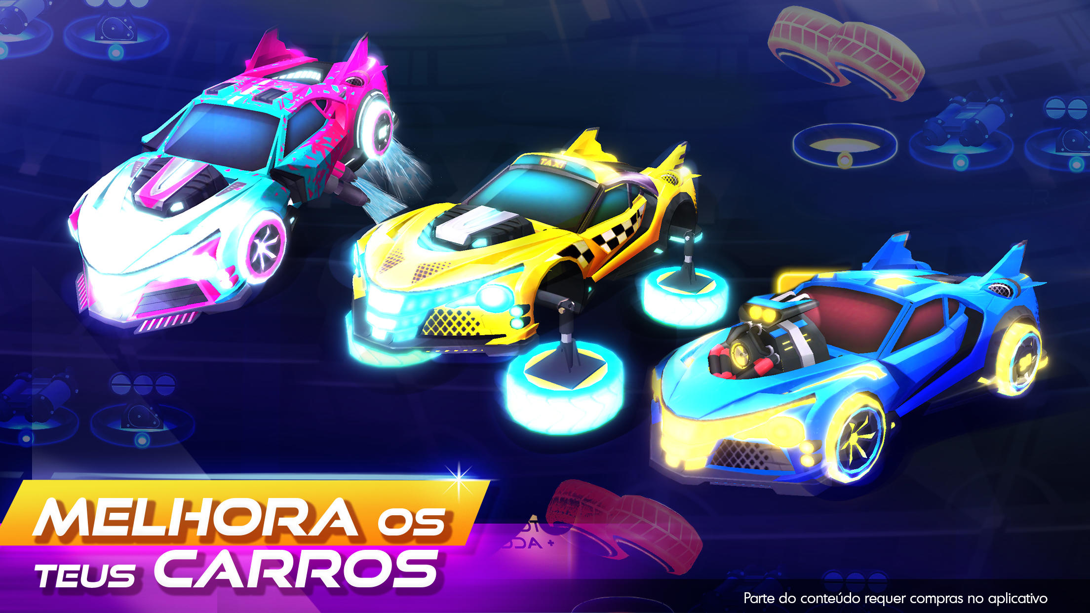 Captura de Tela do Jogo RaceCraft - Constrói e Corre