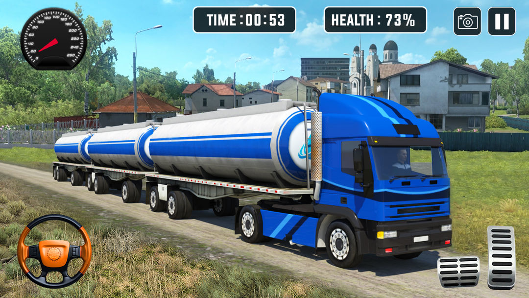 Offroad Mud Truck Simulator:Cargo Truck Parking 3D screenshot game