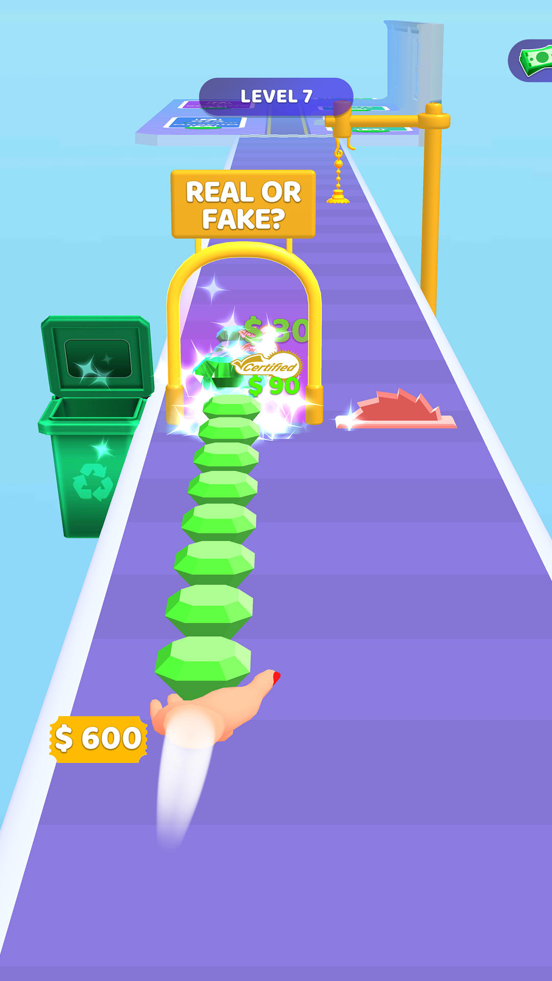 Gem Stack Game Screenshot
