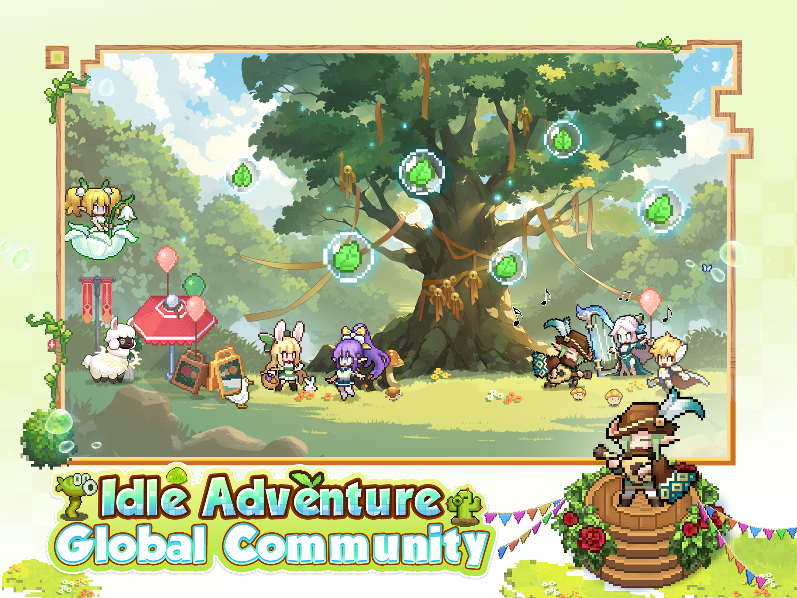 Pixel Heroes: Emond Saga Game Screenshot