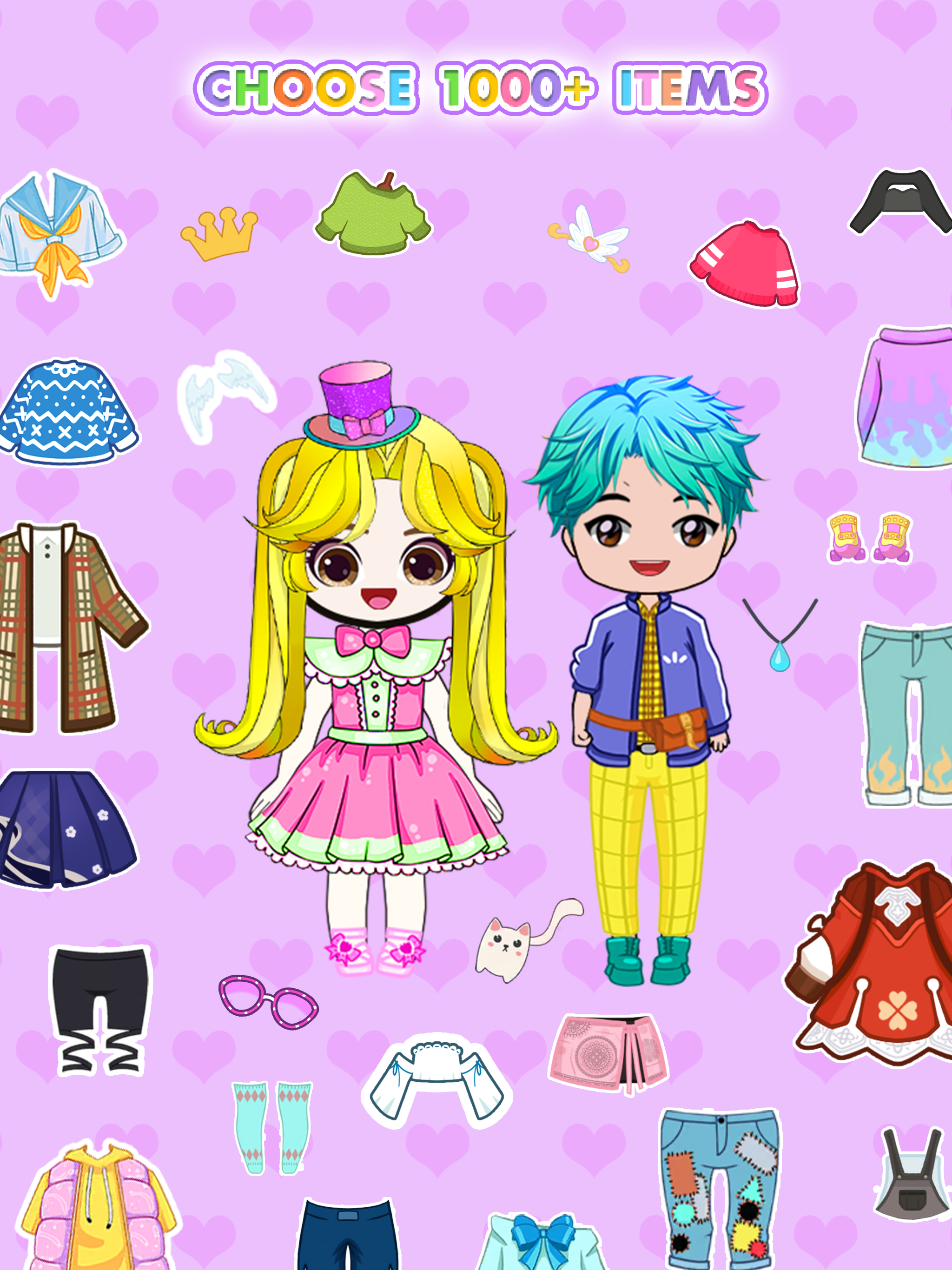 Chibi World: Doll Dress Up android iOS apk download for free-TapTap