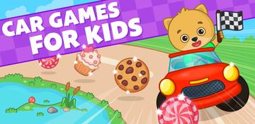 Banner of Bimi Boo Car Games for Kids 