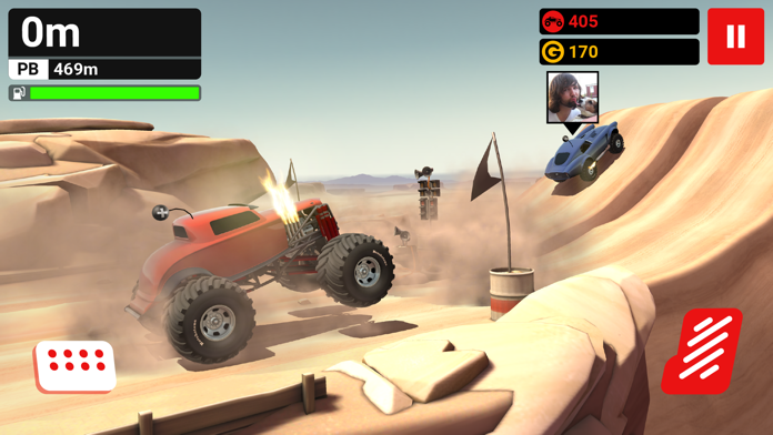 MMX Hill Dash 遊戲截圖