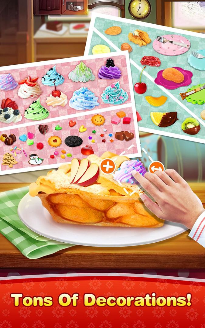 Pie Maker - Sweet Dessert Game ภาพหน้าจอเกม