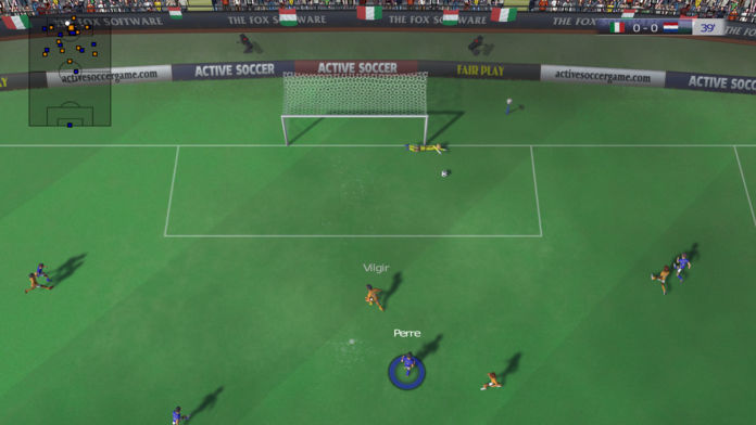 Active Soccer 2 DX ภาพหน้าจอเกม