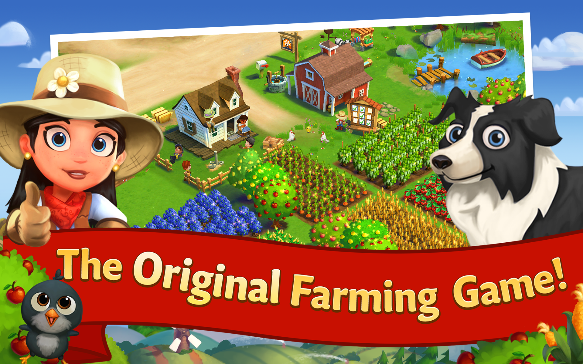 Captura de Tela do Jogo FarmVille 2 Aventuras no Campo