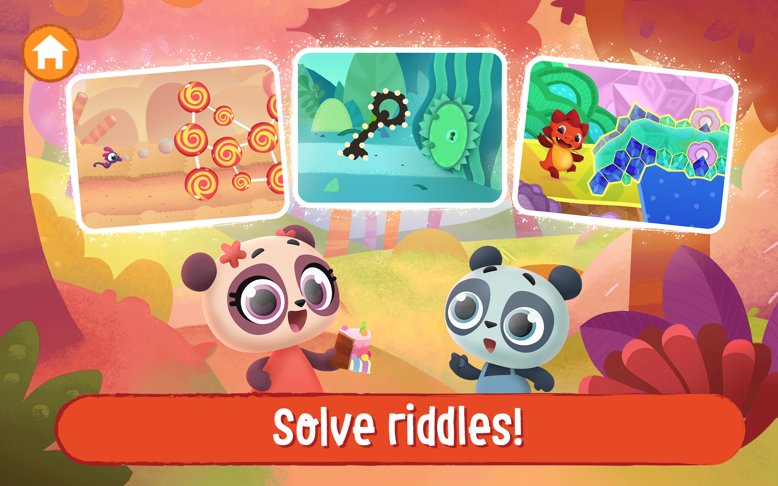 Скриншот игры Tommy The Dragon Magic Worlds: Kids Dinosaur Games