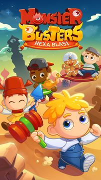 Monster Busters: Hexa Blast 遊戲截圖