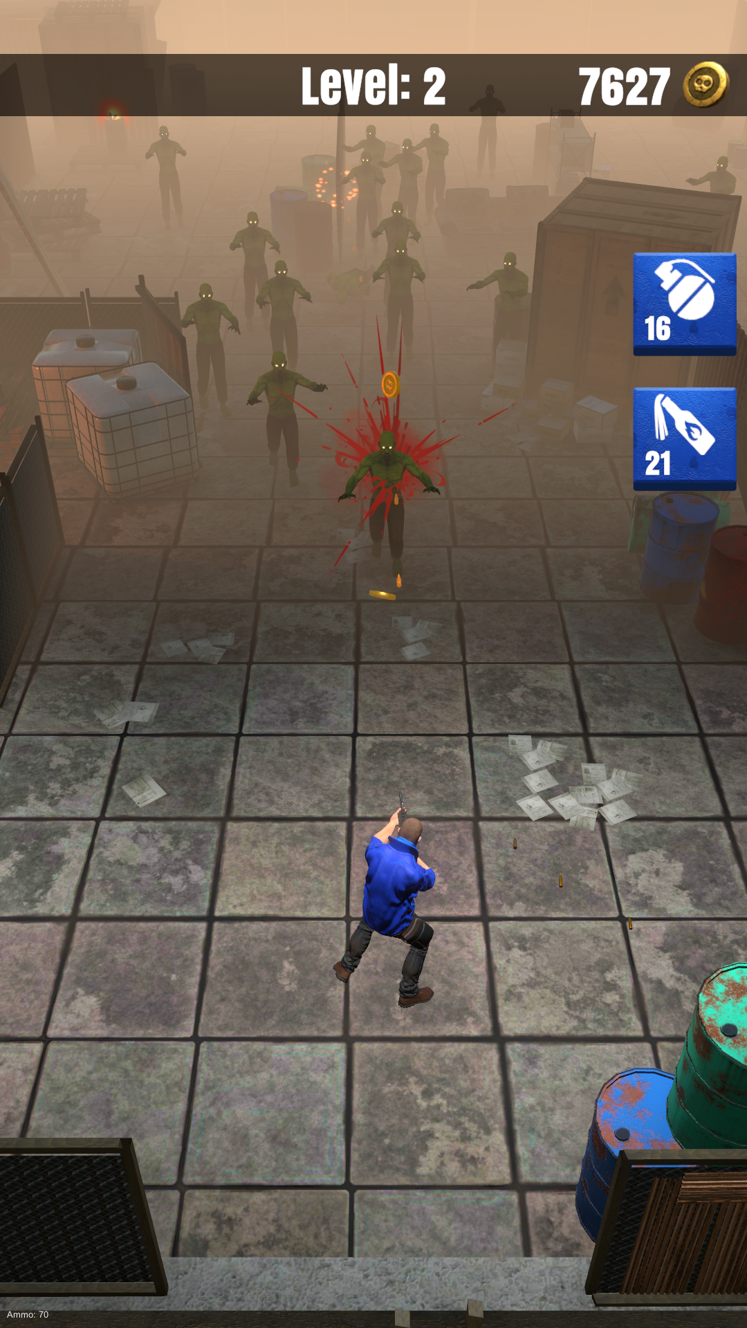 Zombie Killer Game Screenshot