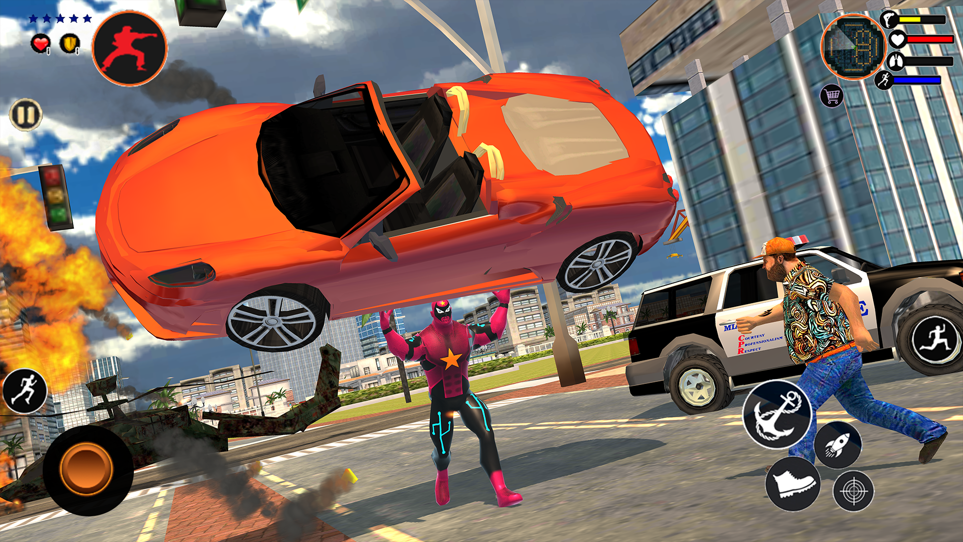 Superhero Apex Fighting Games screenshot game