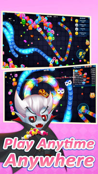 Snake Candy.IO Game Screenshot