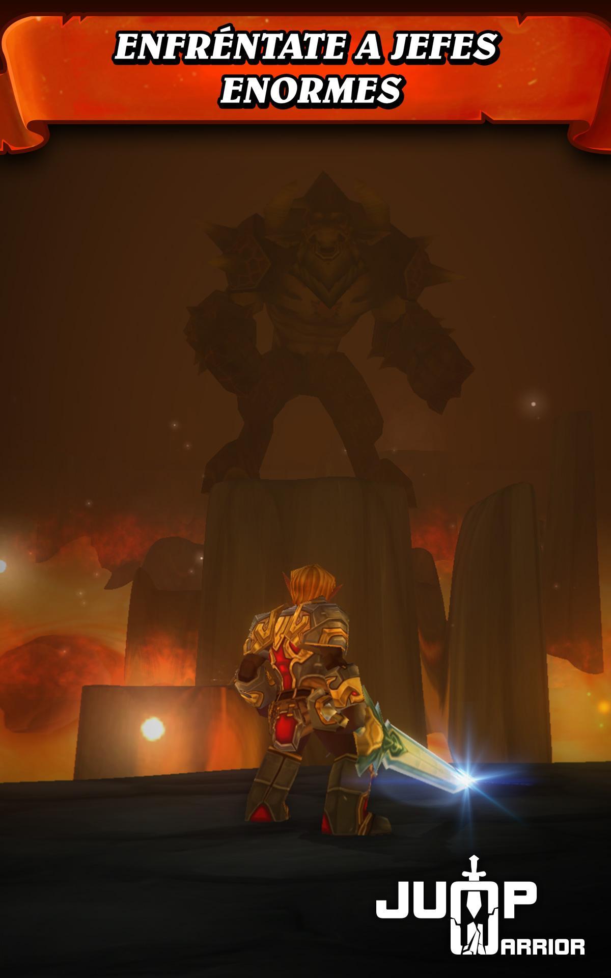 Captura de Pantalla del Juego Jump Warrior: Nonstop RPG