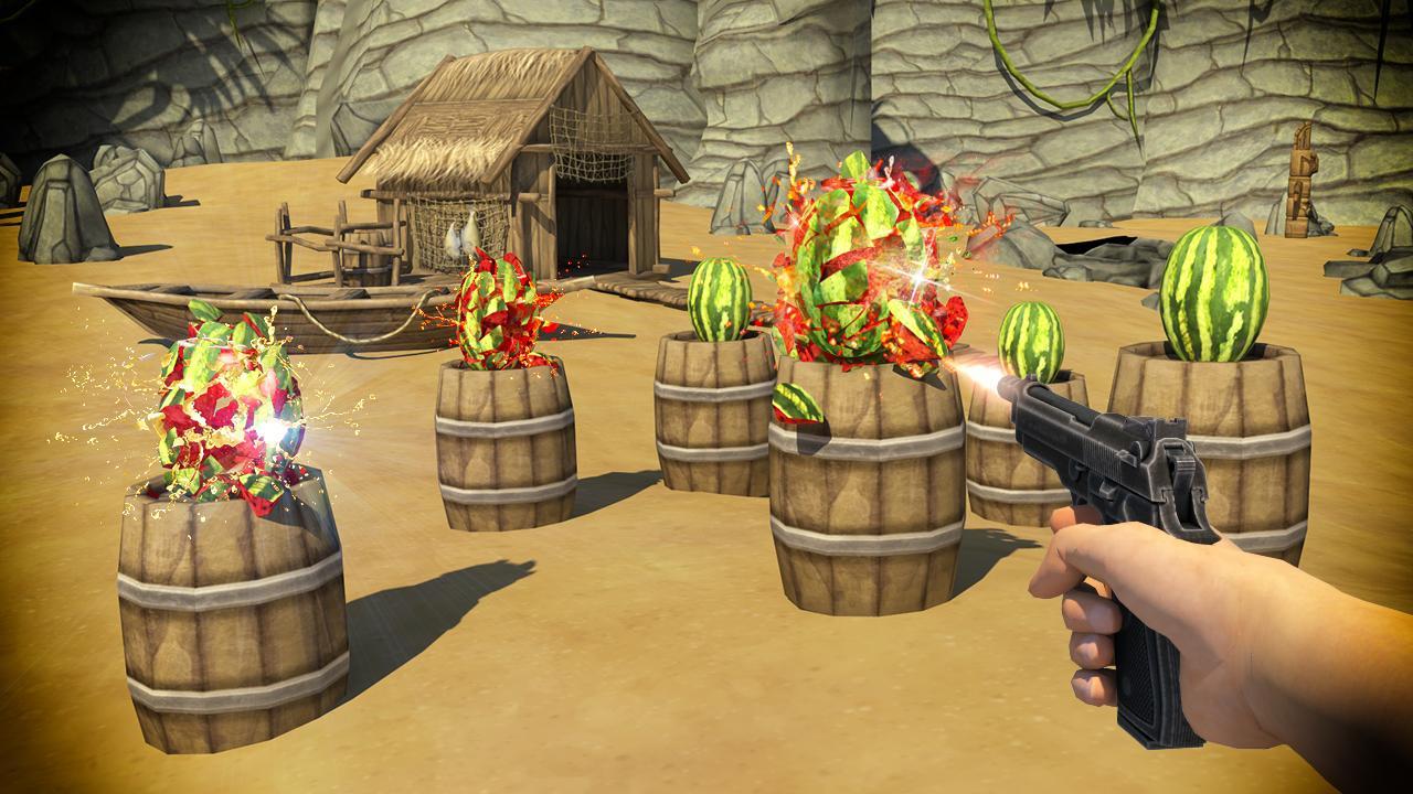 Screenshot of Watermelon Shooting 3D