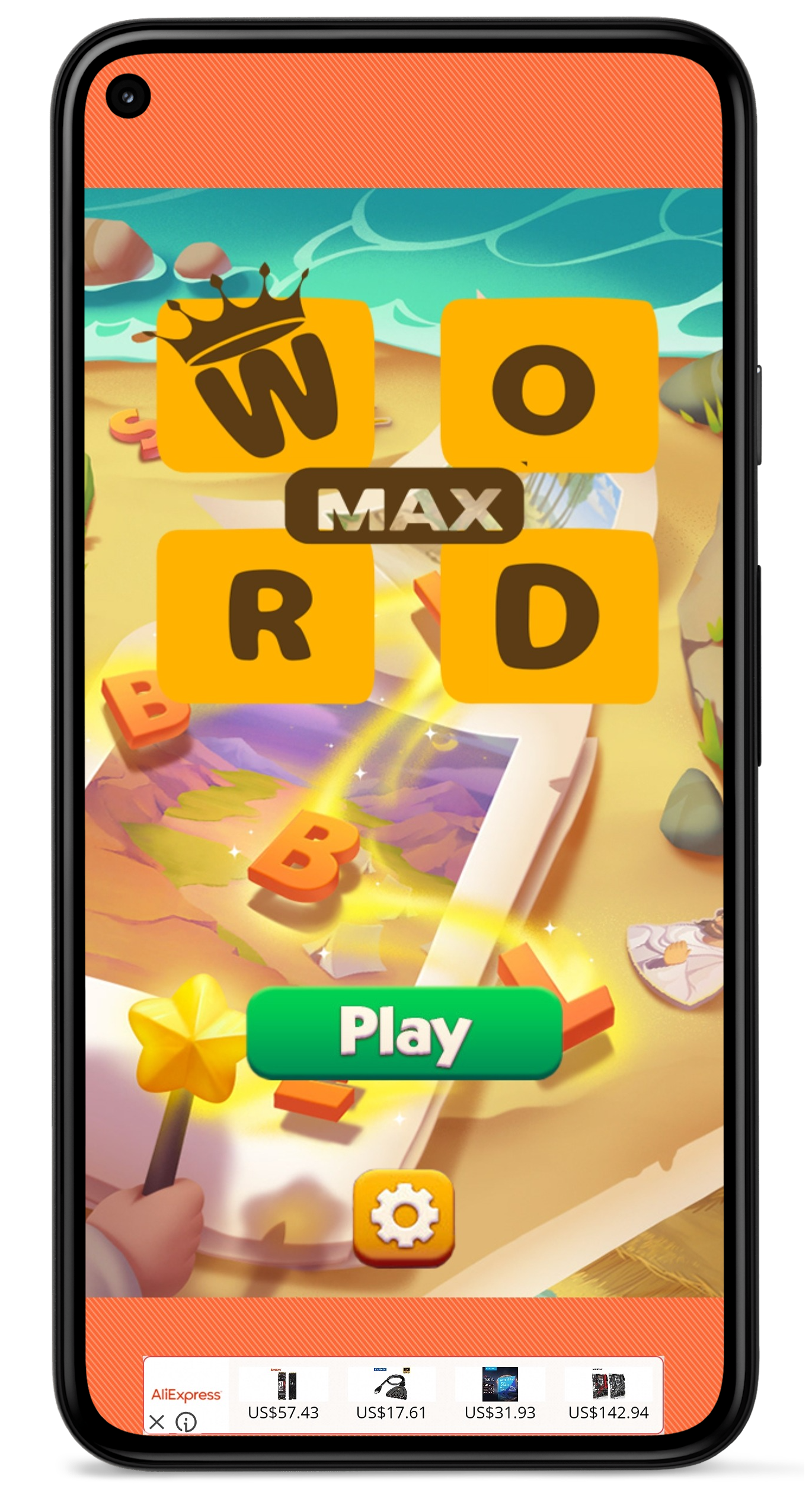 Word Connect Summer Game Screenshot