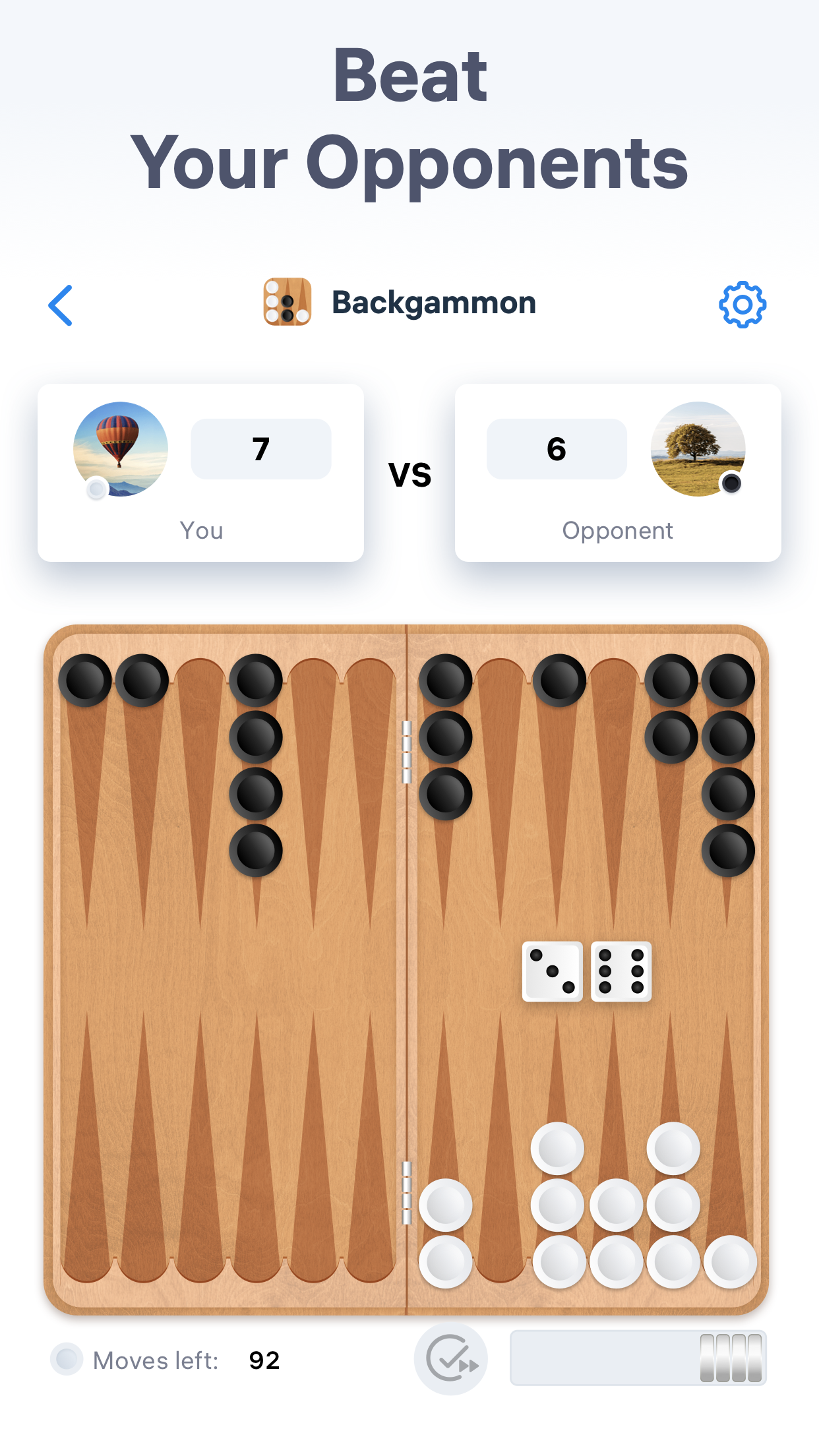 Screenshot of Backgammon - Board Game