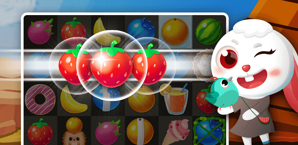 Banner of Fruit Go – Match-3-Puzzlespiel 