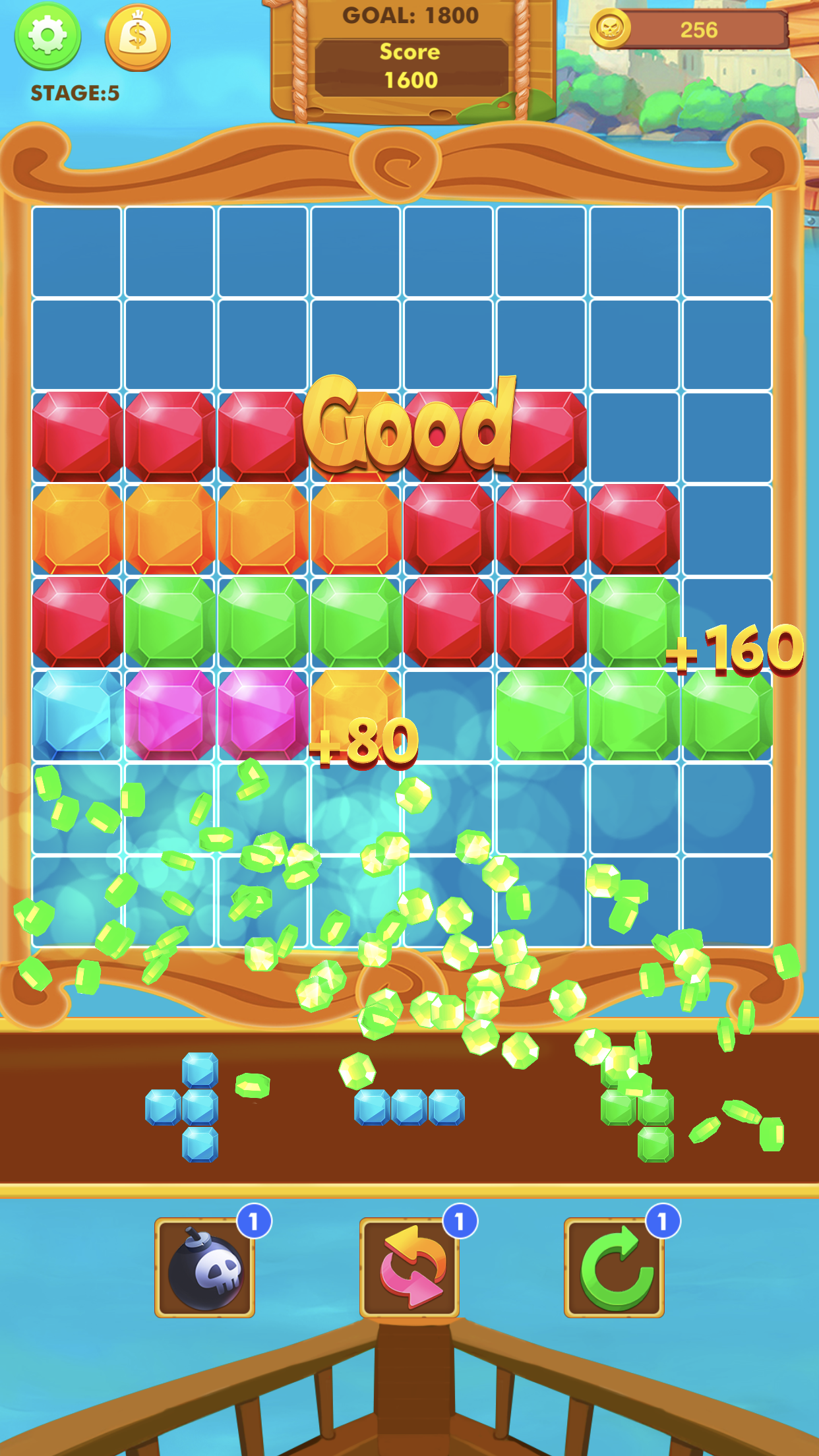 Block Puzzle Pirates 2020 Game Screenshot