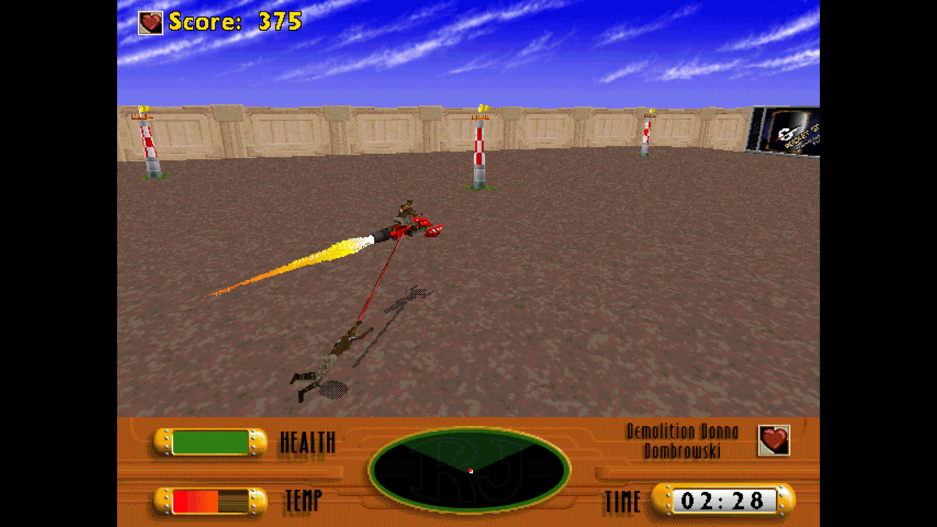 Screenshot of Rocket Jockey