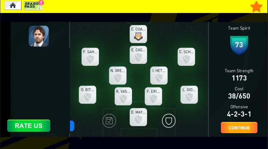 eFOOTBALL ePES screenshot game