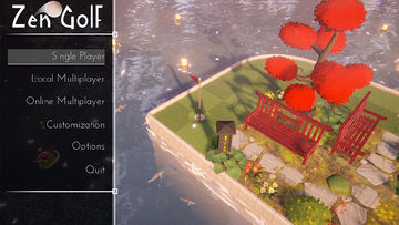 Zen Golf Game Screenshot