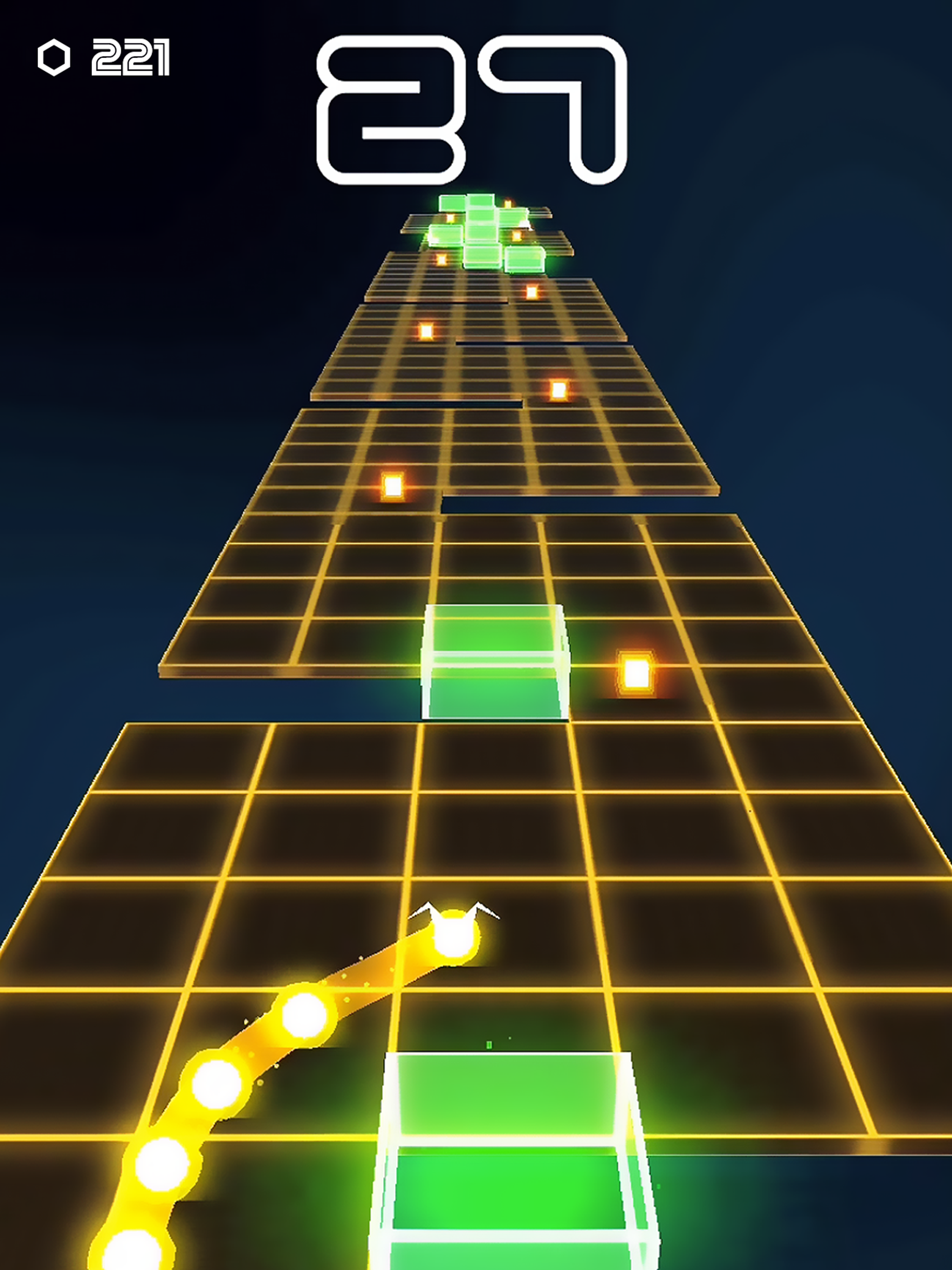 Cuplikan Layar Game Space Snake