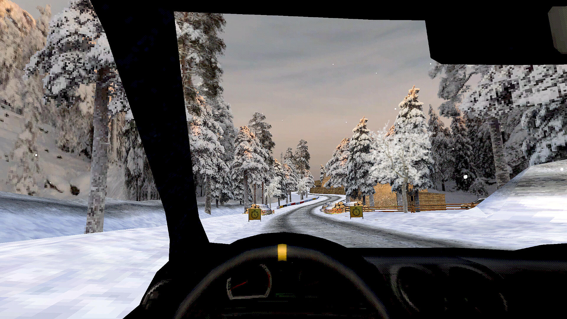 Old School Rally screenshot game