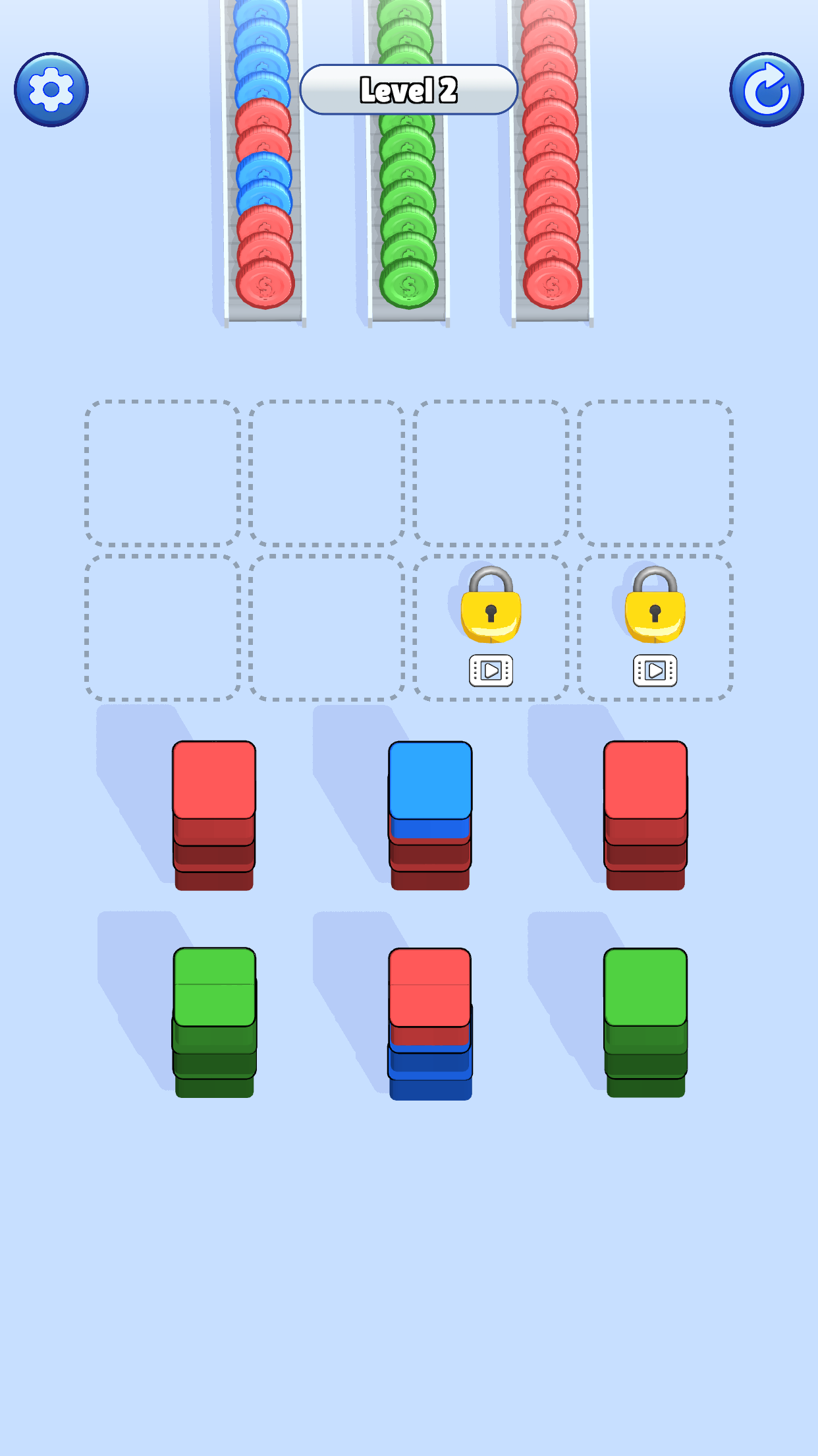 Coin Collect Jam Game Screenshot