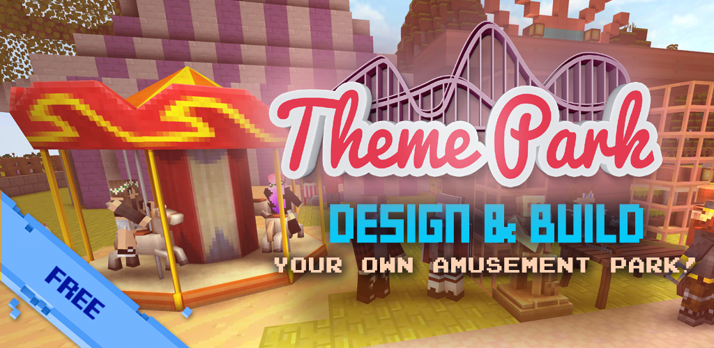 Banner of Theme Park Craft 1.45