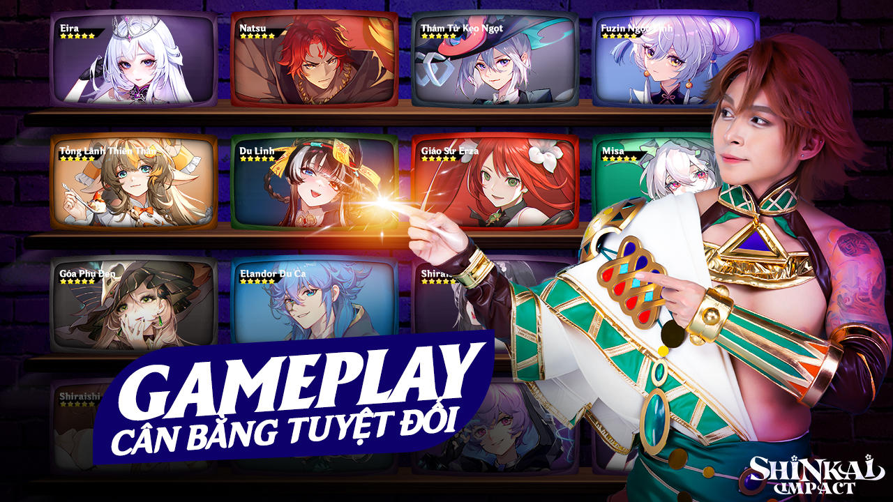 Shinkai Impact Khởi Nguyên Game Screenshot