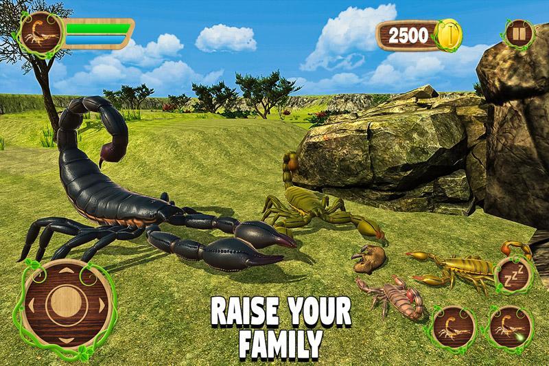 Furious Scorpion Family Simulator screenshot game
