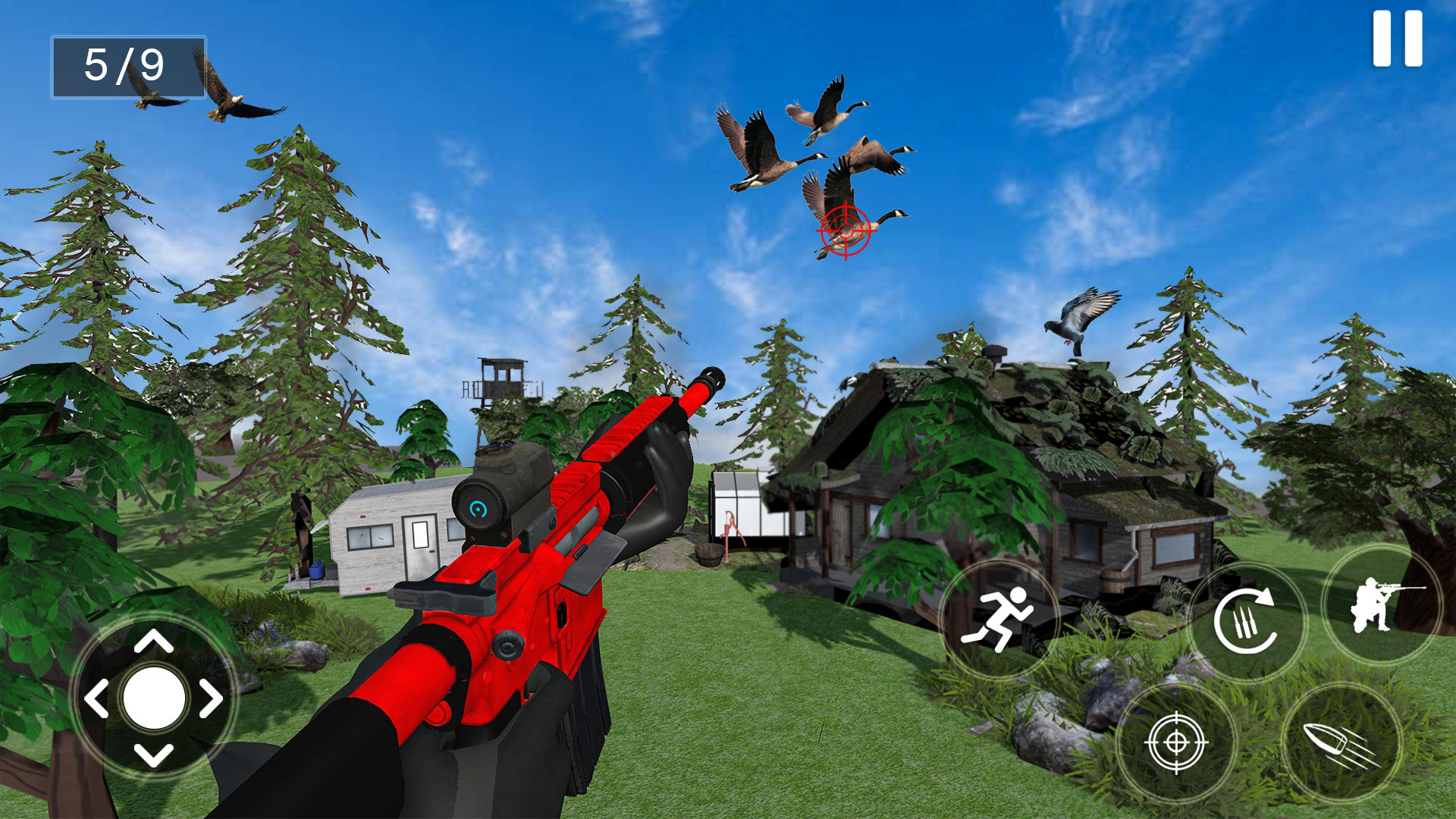 Screenshot of Duck Hunting 3d: Bird Shooter