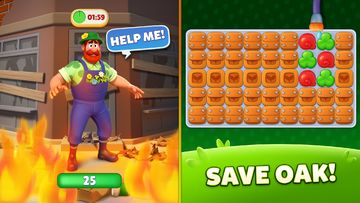 Bloom City Match Game Screenshot